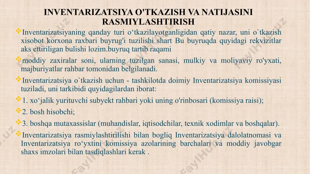 inventarizatsiyaning turlari - Page 5