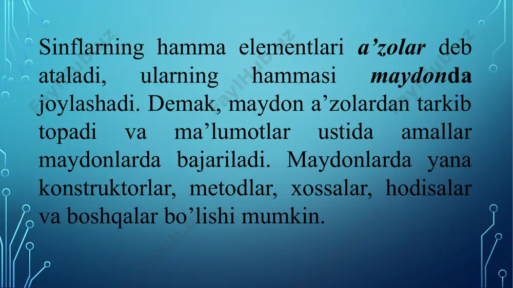 obyektga yo‘naltirilgan dasturlash asosi - Page 5