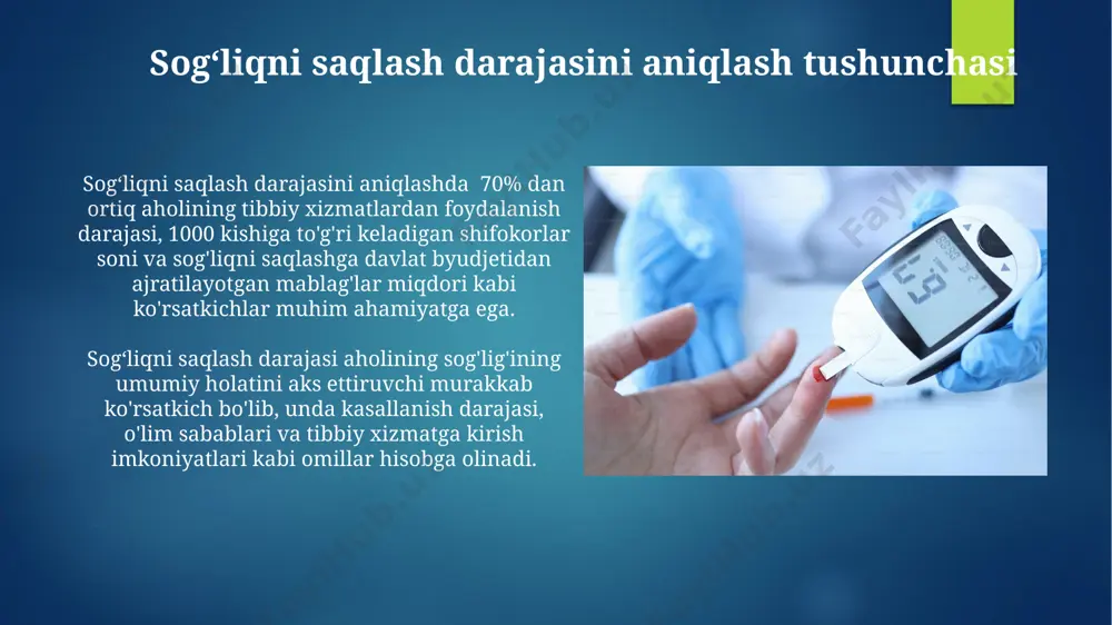 salomatlik darajasini aniqlash,uning koʻrsatkichlari - Page 5