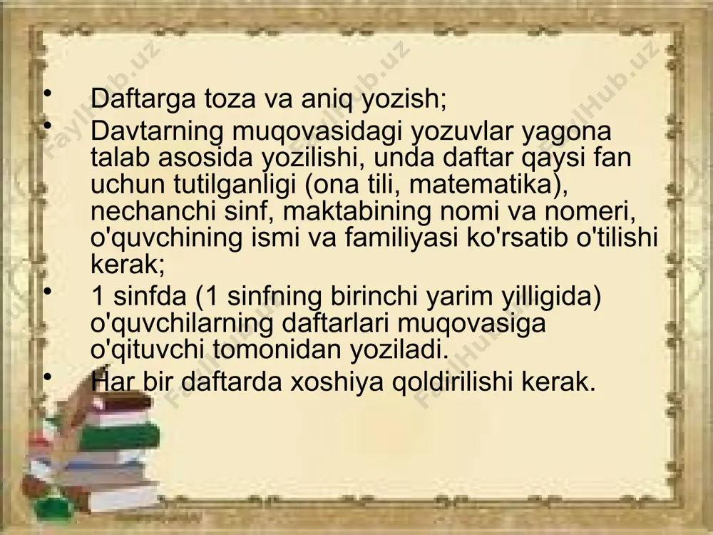 o’quv qurollariga qo’yilgan gigiyenik talablar - Page 4