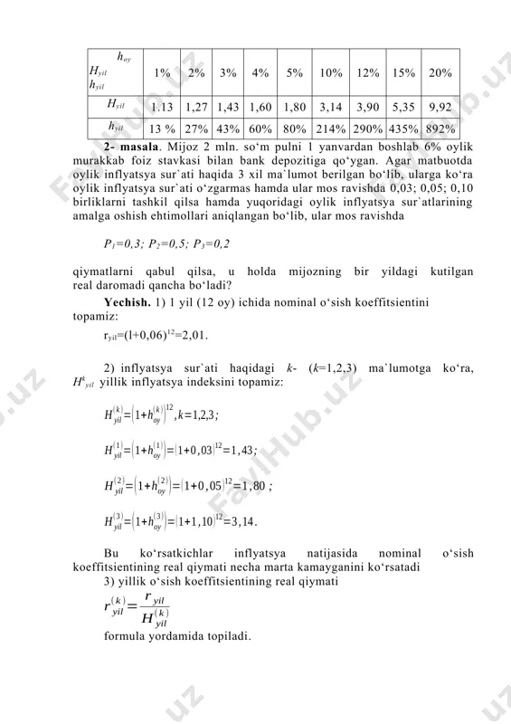 moliyaviy risklar va diversifikatsiya - Page 4