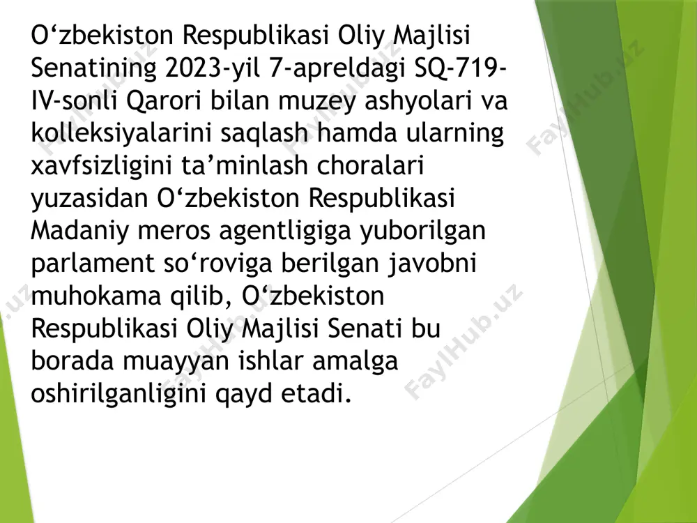 qimmatbaho kolleksiya va eksponatlarni saqlash va namoyish etish. - Page 4