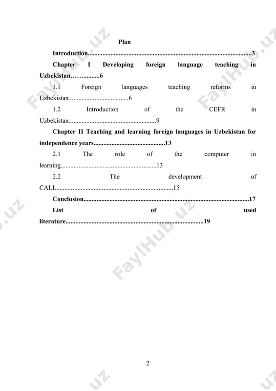 of uzbekistan islam karimov signed a resolution “on measures on further improving system of studying foreign language” on 10 december 2012.the document was adopted to improve teaching foreign languages, training specialists with good language skills, introducing advanced technologies into education system, etc. according to resolution, foreign languages, predominantly english language, will be taught in all schools of uzbekistan from first classes as game plays. from the second class, the alphabet, reading and grammar will be taught. in our country created conditions for teaching foreign languages using modern pedagogical and communicative technologies. the creation of a new methodology of learning foreign languages at all stages of education with application of modern pedagogical and informative technology is the demand of time. this resolution is the theoretical basis of the work done in this direction. as a result of execution of this resolution the process of organizing a continuous study of foreign languages, …