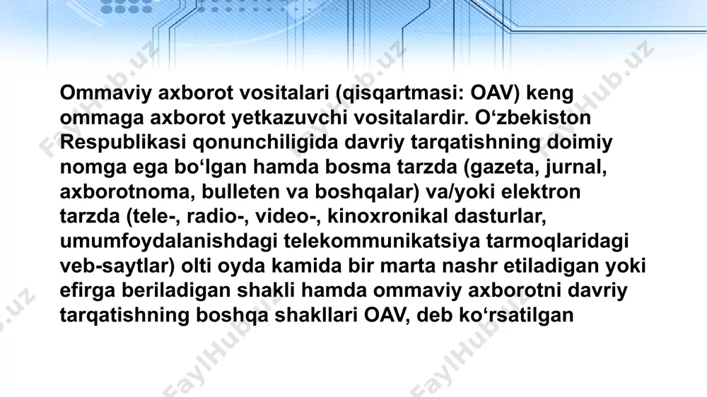 ommaviy axborot vositalari - Page 3