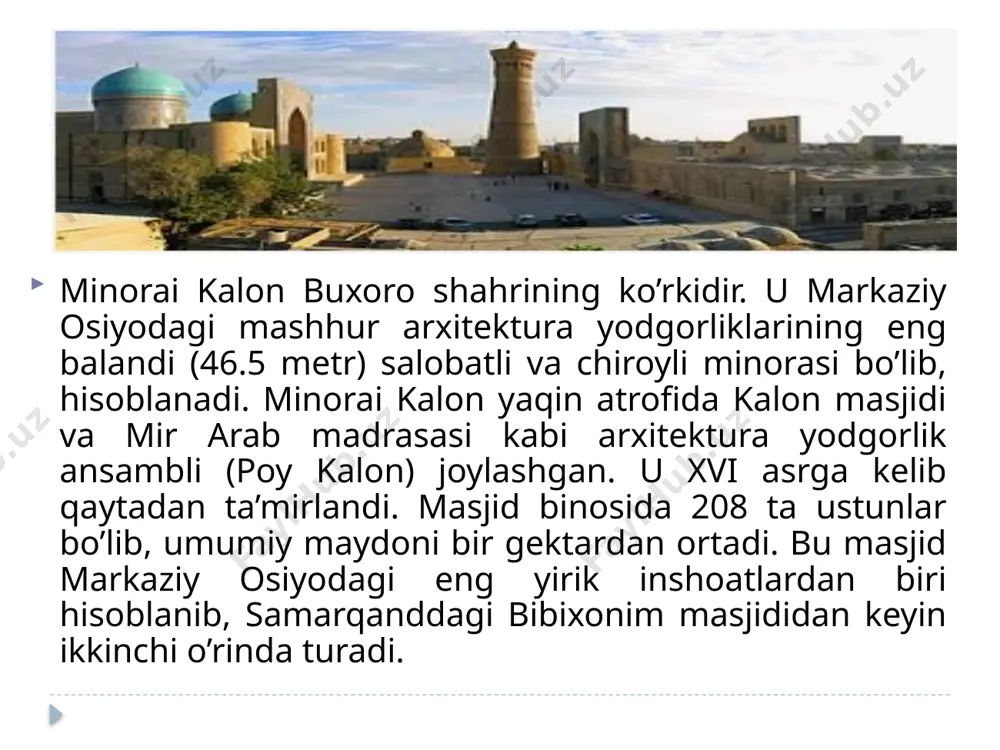 iri oshib bormoqda. bunda albatta turizm faoliyati bilan shug`ullanuvchi firmalar, tashkilotlar, sayyohlik agentlarining o`rni beqiyos. turistik xizmatni taqdim etuvchi tashkilotlar soni yildan-yilga oshib bormoqda. mamlakatimizda hozirgi kunda ham asosiy turistik tashkilot bo'lib «uzbekturizm» milliy kompaniyasi faoliyat ko'rsatmoqda. uning tashkiliy tuzilmasida 17 ta korxona va 3 sho'ba korxonalar mavjud. navoiy viloyati ham mavjud korxona va shubalar doirasida ish ko’radi. demak, mamlakatimizdagi kabi viloyatimizda ham turizmdan olinayotgan daromadlarni oshirish uchun qabul qilish turizimga jo`natish turizmidan kura ko`proq e'tibor berish kerakki, bu tarmoqning rivojlantirilishiga sarflanadigan harajatlar tezroq muddatlarda o`zlarini qoplash imkonini beradi. shunga e'tibor berish lozimki, xorijiy turistlarning o`lkamizga sarflayotgan mablag`larining o`sishi yangi xizmat turlarining ko'rsatilish hisobiga yuz berayotgani yo`q. 1997 yilda narxlar arzonlashtirilishi viloyatimizga keluvchi mehmonlar sonining sezilarli darajada o'sishiga olib keldi. turizmdan tushayotgan daromadlarning aksariyat qismi mamlakatimizdagi kirib kelayotgan xorijiy mehmonlar hisobiga to`g`ri keladi. demak, mamlakatimizdagi kabi viloyatimizda ham turizmdan olinayotgan daromadlarni oshirish uchun qabul qilish turizimga jo`natish turizmidan kura ko`proq …
