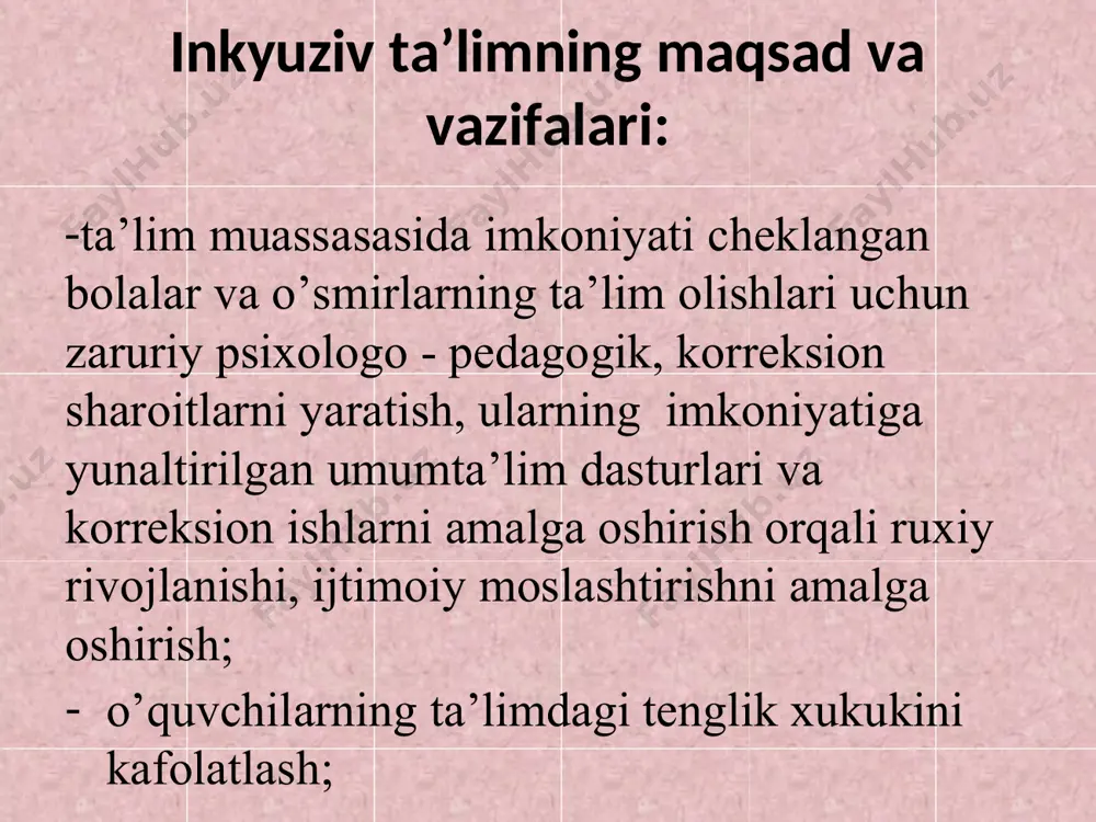 inklyuziv ta'lim mazmuni va mohiyati - Page 5