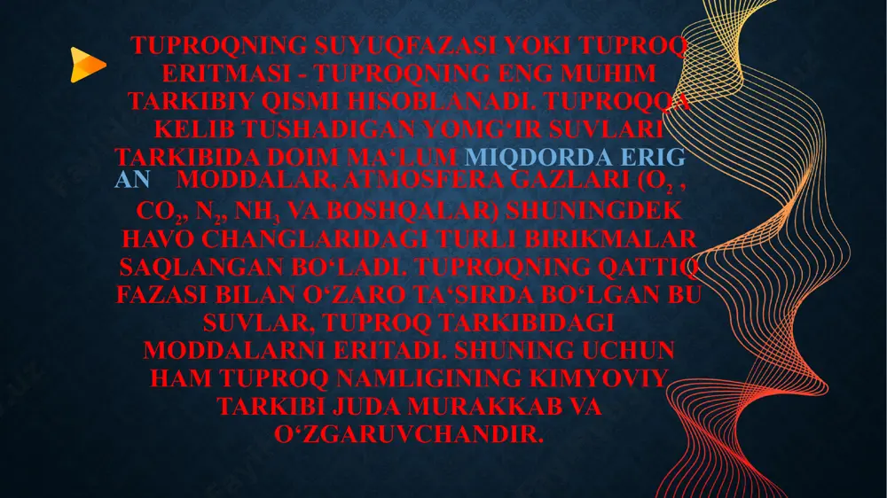 tuproq eritmasi tuproqdagi oksidlanish-qaytarilish jarayonlari - Page 3