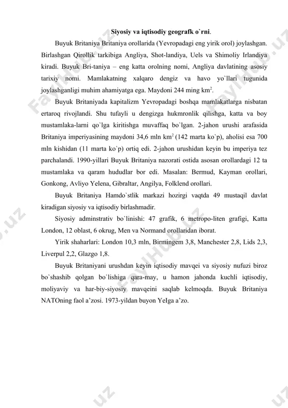 buyuk britaniya davlat tuzumi - Page 3