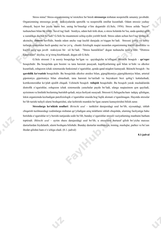 g‘batlantiruvchi hisoblanadi. lekin shuni nazarda tutish kerakki, odam faoliyatini faqatgina uyushtirmasdan, balki uni ishdan chiqarib qo‘yishi ham mumkin. masalan, muhabbat odamni qahramonlikka, shijoat ishlariga, qat’iylikka, qunt bilan ishlashga da’vat etadi. lekin odamni qamrab olgan o‘sha muhabbatning o‘zi, uning hayot tarzini barbod etishi, ko‘zda tutgan ishlarini izdan chiqarishi ham mumkin. psixologiyada kuchli his - tuyg‘ular hisoblangan qo‘rquv, hayajon, tushkunlik, rashk odatiy ruhiy faoliyatni izdan chiqaradi. hissiyot va boshqa jarayonlar o‘rtasida uzviy bog‘lanish va o‘zaro bog‘liq his-tuyg‘ular va idrok etish ijobiy yoki salbiy sezgi ohangida bo‘ladi, shunga qarab ular yoqimli yoki yoqimsiz bo‘ladi. tasavvur va faraz qilish ham sezgi bilan bog‘langan. xotiraning sezgi va kayfiyatga aloqadorligi yaqqol ko‘zga tashlanadi. turli hil kayfiyatlarga har-xil xotiralar mos keladi. sezgilarning fikrlashga bog‘liqligi ancha murakkab bo‘ladi. yana his-tuyg‘ularning assotsiativ jarayonlarining kechishiga ta’siri ham rosmana ifodalangan bo‘ladi. bir tomondan, hislar fikrlashga ilxom baxsh etsa, boshqa tomondan ifodalangan sezgilar fikrlashga halaqit berishi, uning to‘g‘riligini, ob’ektivligi va haqqoniyligini izdan …