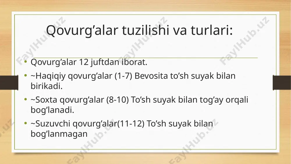 ko‘krak qafasi, qovurg‘alar va to‘s suyak - Page 4