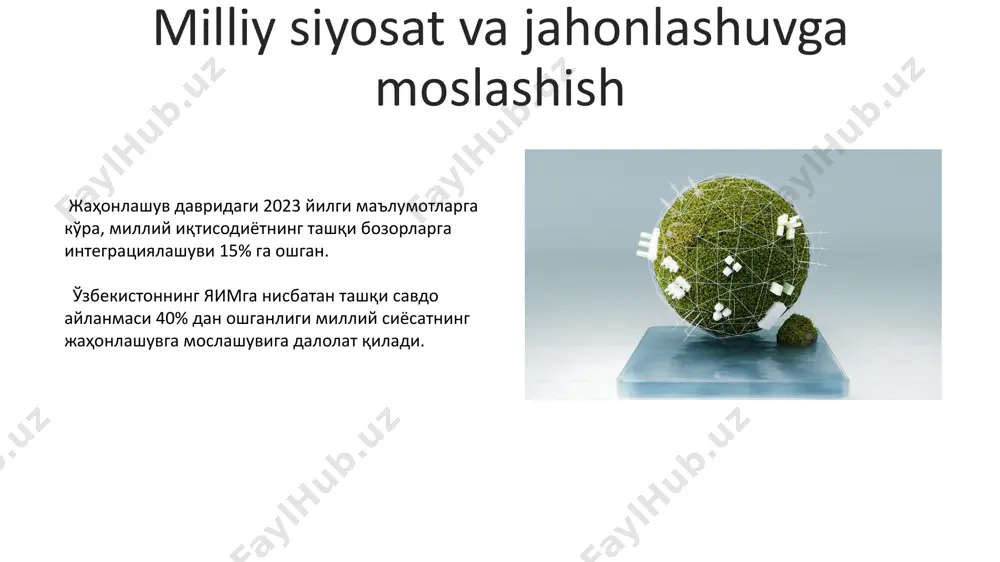 iqtisodiy jarayonlarning globallashuvi va milliy manfaatlar - Page 5