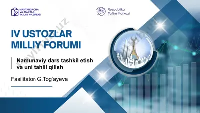 ustozlar milliy forumi — PPTX