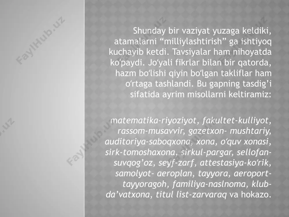 grammatik, lug’aviy va semantik birliklar - Page 5