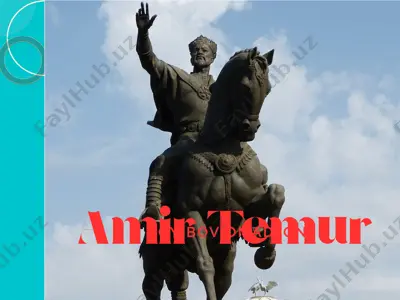 amir temur — PPTX
