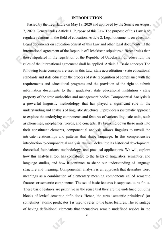 . it provides a systematic approach to explore the underlying components and features of various linguistic units, such as phonemes, morphemes, words, and concepts. by breaking down these units into their constituent elements, componential analysis allows linguists to unveil the intricate relationships and patterns that shape language. in this comprehensive introduction to componential analysis, we will delve into its historical development, theoretical foundations, methodology, and practical applications. we will explore how this analytical tool has contributed to the fields of linguistics, semantics, and language studies, and how it continues to shape our understanding of language structure and meaning. componential analysis is an approach that describes word meanings as a combination of elementary meaning components called semantic features or semantic components. the set of basic features is supposed to be finite. these basic features are primitive in the sense that they are the undefined building blocks of lexical-semantic definitions. hence, the …