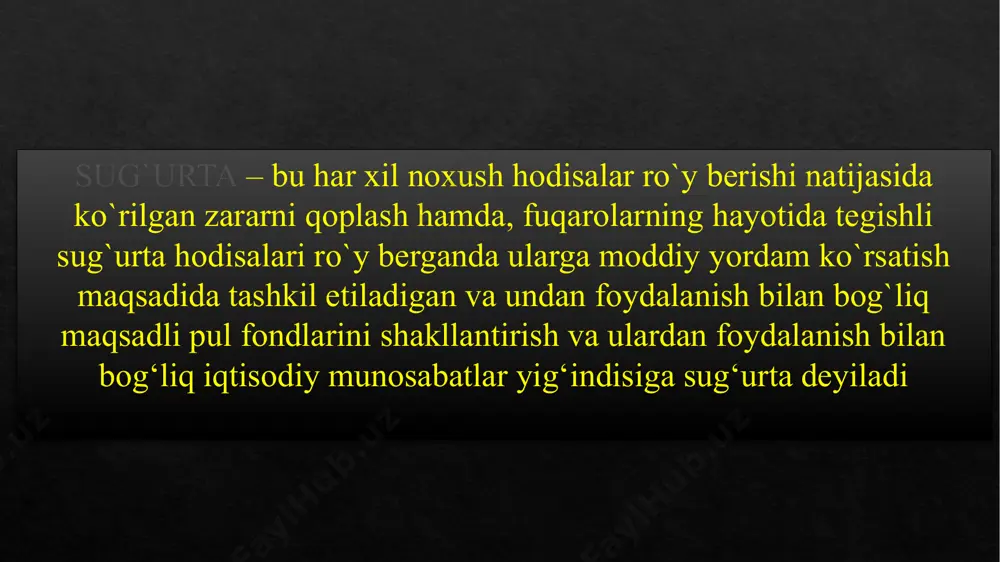 islomiy sug’urta munosabatlarni mohiyati va mazmuni - Page 4