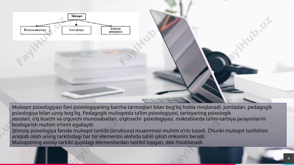 ndividlar tomonidan namoyon etilmaydi va aloqa "rollarni qabul qilish va o'ynash" jarayoni yoki "maskalar" ning o'zaro ta'siri darajasida bo'ladi. niqob - bu odamlar guruhida "silliq" va xavfsiz o'zaro ta'sirni ta'minlaydigan belgilar to'plamidir (r. jakobson). ritual aloqa darajasi deyarli nutq odob-axloq qoidalari bilan tartibga solinadi. bu rasmiy halokatli aloqa darajasi. muloqotning manipulyativ darajasi "sub'ekt-ob'ekt" munosabatlariga asoslangan o'zaro ta'sirni o'z ichiga oladi: biri sherigi boshqasini maqsadiga erishish uchun vosita yoki to'siq sifatida ko'radi. suhbatdoshlar uchun asosiy narsa har qanday holatda ham natijaga erishish bo'lganida, ular manipulyativ daraja haqida gapirishadi. ko'pincha sherik o'zini o'yinda raqib kabi his qiladi. bunday aloqaning maqsadi g'alaba qozonishdir, agar moddiy bo'lmasa, unda psixologik. manipulyativ muloqotning umumiy printsipi suhbatdoshga yashirincha ta'sir qilish, uning irodasini e'tiborsiz qoldirishdir. do'stona aloqa darajasi.ushbu daraja uchun halokatli aloqaning ko'proq ulushiga ega bo'lgan sub'ektlarning o'zaro ta'siri xarakterlidir, chunki bunday muloqotdagi asosiy narsa odamni shaxs sifatida tushunish va qabul qilishdir. do'stona daraja - bu "nutqni ishlab …