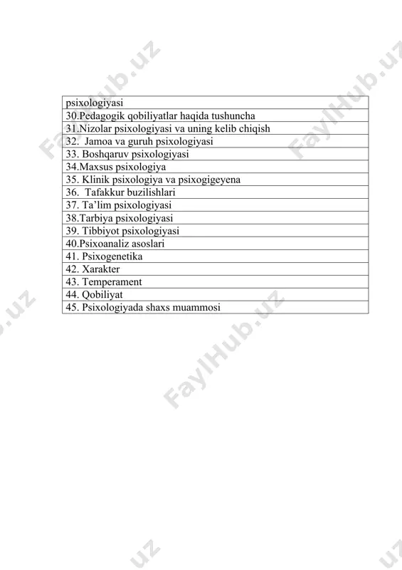 psixologiya tadqiqot metodlari: kuzatish, eksperiment - Page 2