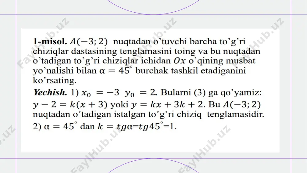 to`g`ri chiziqlar dastasi - Page 5
