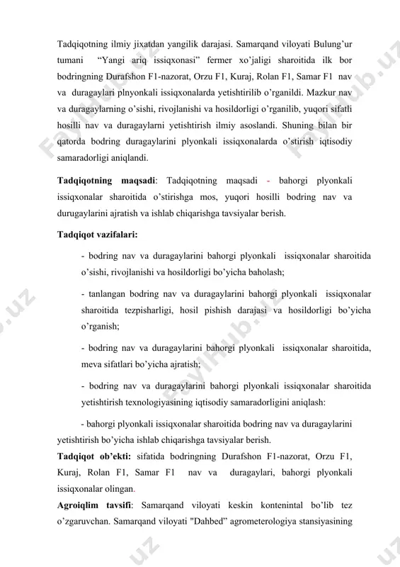 uammolari” mavzuida yosh olimlarning xvii respublika ilmiy-amaliy onlayn konferensiyasi boʻlib oʻtdi. 2017-2021-yillarda oʻzbekiston respublikasini rivojlantirishning beshta ustuvor yoʻnalishi boʻyicha harakatlar strategiyasini 2020-yil “ilm, maʼrifat va raqamli iqtisodiyotni rivojlantirish” yilida amalga oshirishga oid davlat dasturi ijrosi doirasida oʻtkazilgan tadbirda yosh tadqiqotchilar tomonidan arxitektura, qurilish, shaharsozlik, geodeziya, kartografiya, ekologiya, qishloq xo’jaligi, kadastr, iqtisodiyot, turizm, servis sohalarini rivojlantirish va kadrlar sifatini oshirish muammolari va yechimlari muhokama qilindi. anjumanda professor-oʻqituvchilar, mutaxassislar, yosh olimlar, magistrant va iqtidorli talabalar oʻz ilmiy maqolalari bilan ishtirok etdi. konferensiya ishida turkiyaning kastamonu universiteti professori, iqtisod fanlari doktori ozodbek karamatov, samarqand arxitektura-qurtlish instituti rektori sultan axmedov, oʻzbekiston fanlar akademiyasi bosh ilmiy kotibi gʻanijon bahodirov va oʻzbekiston fanlar akademiyasi yosh olimlar kengashi raisi oʻrinbosari gulsanam tillayevalarning tabrik soʻzlari yosh olimlarni yana-da ilhomlantirdi. 4.ilmiy to’garak va seminar ishlarida faol ishtirok etildi. sharof rashidov nomidagi samarqand davlat universiteti agrobiotexnologiyalar va oziq-ovqat xavfsizligi instituti yoshlar ittifoqi boshlangʻich tashkilot koordinatorlari tashabbusi bilan talaba-yoshlar oʻrtasida "zakovat" …