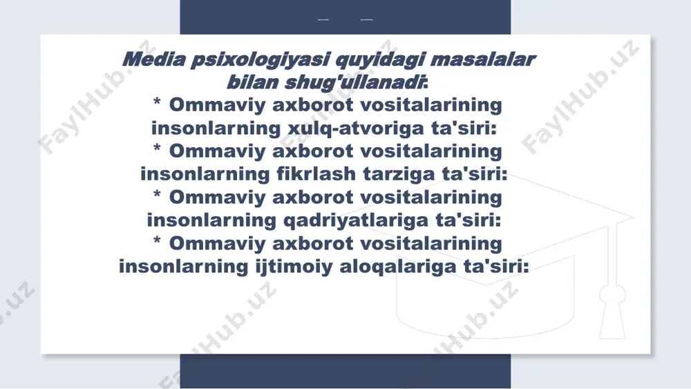 ommaviy kommunikatsiyalarning taʼsiri: mexanizmlar va texnalogiyalar - Page 4