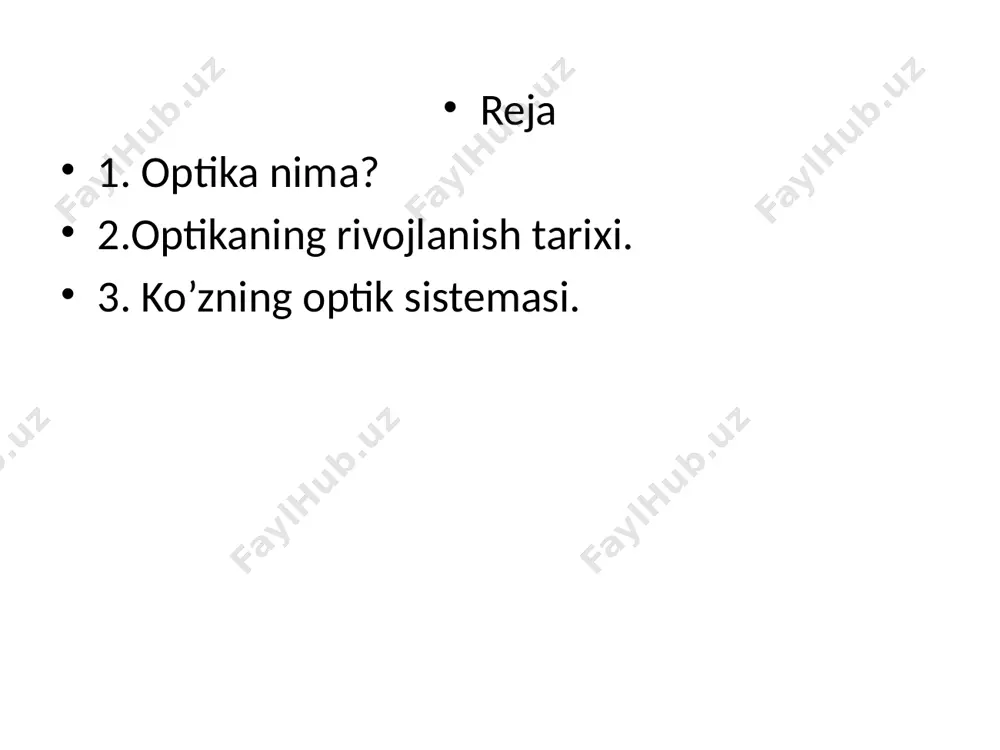 optika asoslari va ko'zning optik sistemasi - Page 2