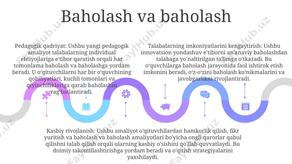 ivojlantirish kiradi. maxsus ehtiyojli bolalar uchun advokatlik muhimligi: maxsus ehtiyoji bo‘lgan bolalarni himoya qilish ularning tegishli ta’lim, qo‘llab-quvvatlash xizmatlari va o‘z salohiyatini to‘liq ro‘yobga chiqarish imkoniyatlaridan foydalanishini ta’minlaydi. bu, shuningdek, yanada inklyuziv va adolatli jamiyatni yaratishga yordam beradi. ta'rif: maxsus ehtiyoji bo'lgan bolalar uchun advokatlik - bu nogironligi yoki rivojlanishidagi farqlari bo'lgan bolalarning huquq va manfaatlarini himoya qilish va ularni himoya qilish jarayoni. strategiyalar: samarali advokatlik aloqa, hamkorlik va imkoniyatlarni kengaytirishni o'z ichiga oladi. advokatlar oilalar, o'qituvchilar va siyosatchilar bilan alohida ehtiyojli bolalarni qo'llab-quvvatlovchi siyosat va amaliyotlarni himoya qilish uchun ishlaydi. shuningdek, ular bolalar va oilalarga o'zlarini va huquqlarini himoya qilish imkoniyatini beradi. qiyinchiliklar va eng yaxshi amaliyotlar 1. ta'limga bo'lgan ehtiyojlarni aniqlash va baholash: nogiron bolalarning o'rganishga bo'lgan maxsus ehtiyojlarini aniqlash va moslashtirilgan tadbirlarni taqdim etish qiyin bo'lishi mumkin. 2. inklyuzivlik yo‘lidagi to‘siqlarni bartaraf etish: nogiron o‘quvchilarni ham, ularning tengdoshlarini ham qo‘llab-quvvatlovchi inklyuziv ta’lim muhitini yaratish hamkorlikni va to‘siqlarni …