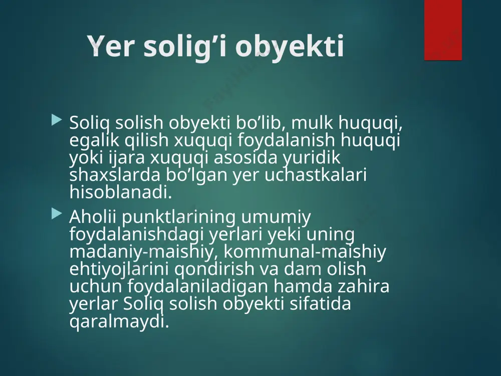 yer solig'i va soliq tizimi - Page 4