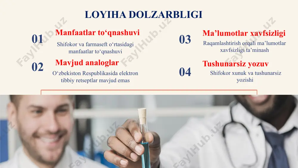 bemorlarga beriladigan dori ro‘yxatini avtomatlashtirish - Page 4