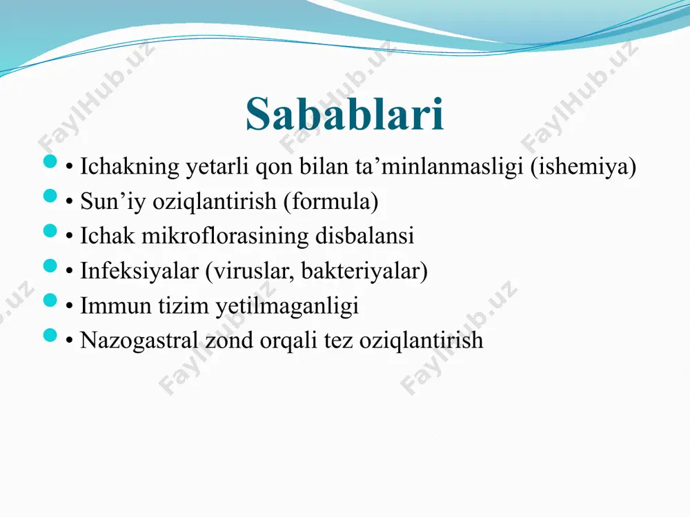 neonatologiya fanidan nekrotik enterokolit (nek) - Page 4