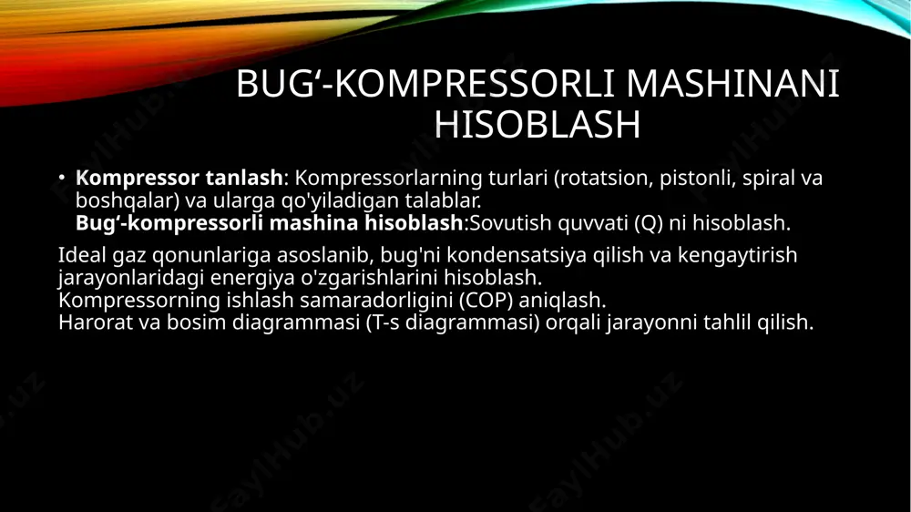 sovutgich tizimlari va bugʻ-kompressorli mashinalar - Page 5
