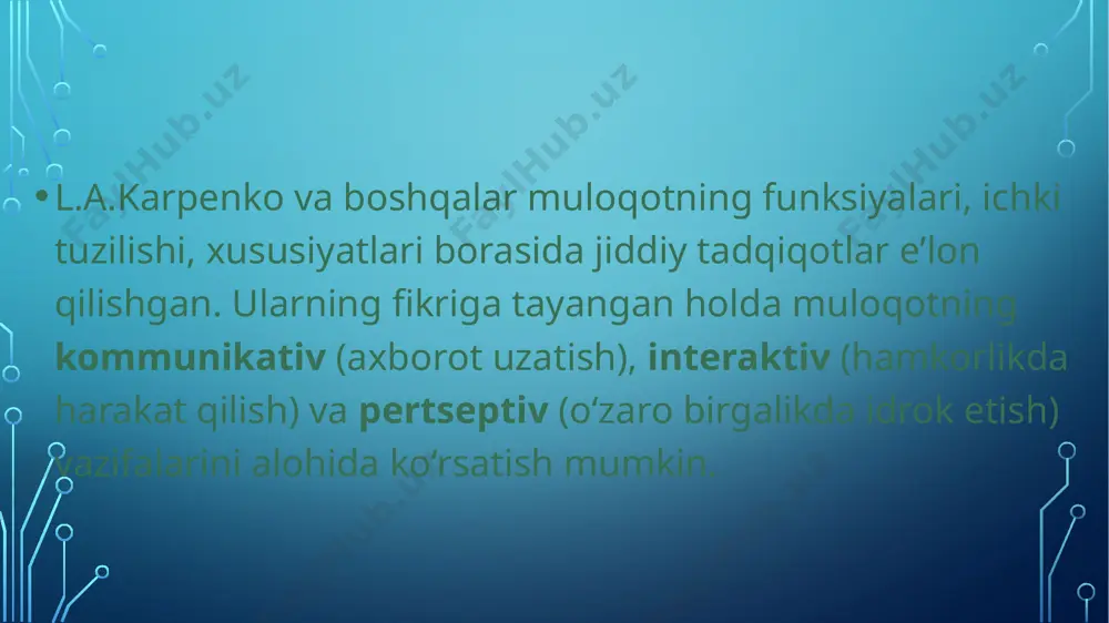 muloqotning turlari va shakllari - Page 4