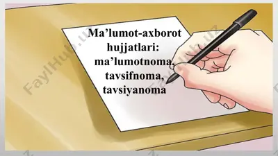 tavsifnoma — PPTX