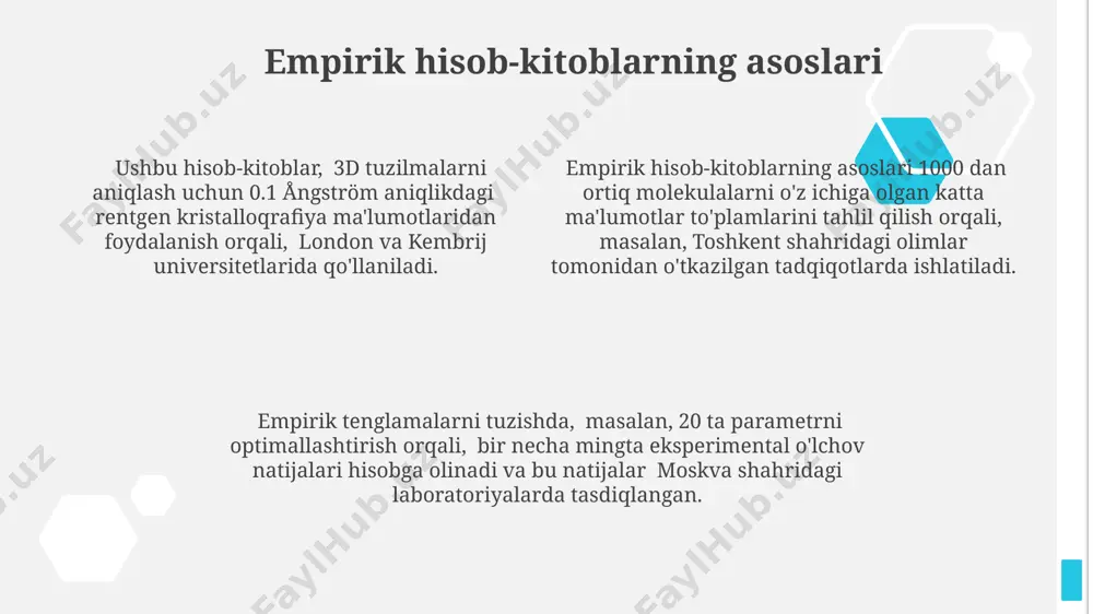 avogadro dasturida empirik hisob-kitoblar - Page 4