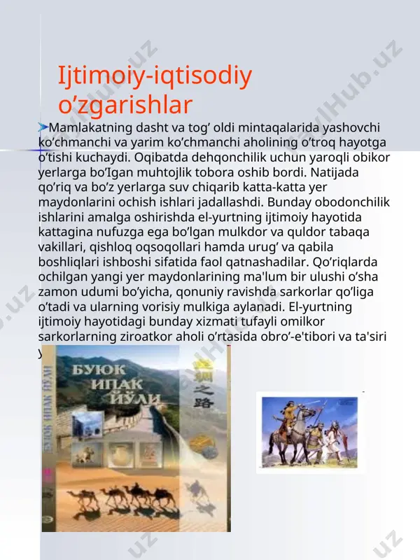 ilk o’rta asrlarda o’zbek davlatchiligi - Page 4