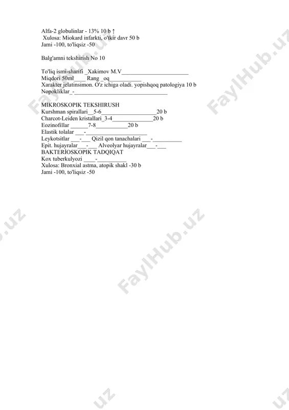 qon bioximik tahlil - Page 2
