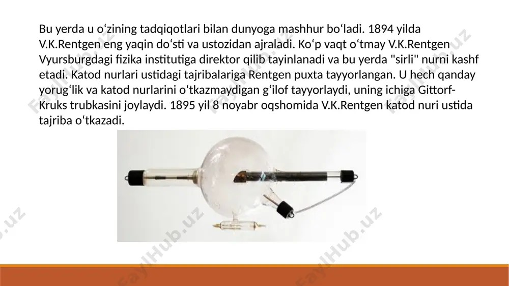 rentgen va uning kashfiyoti - Page 5