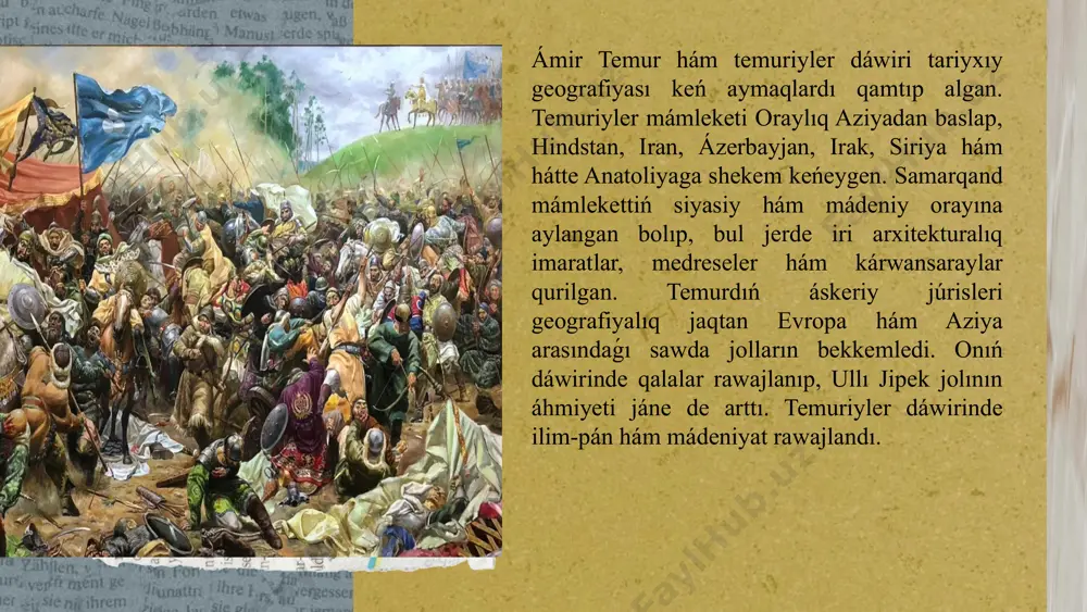 amir temur hám temuriyler dawiri tariyxiy geografiyasi - Page 5