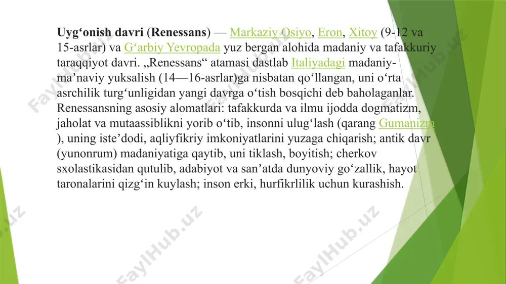 uyg'onish davri tarix falsafasi - Page 4