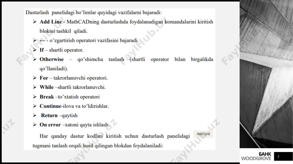 mathcadning dasturlash elementlari bilan ishlash - Page 3
