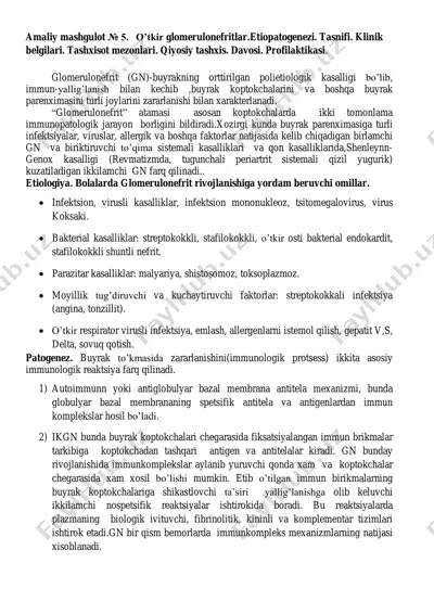 glomerulonefrit — PDF