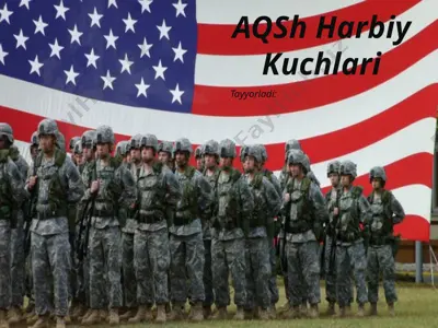 aqsh harbiy kuchlari — PPTX