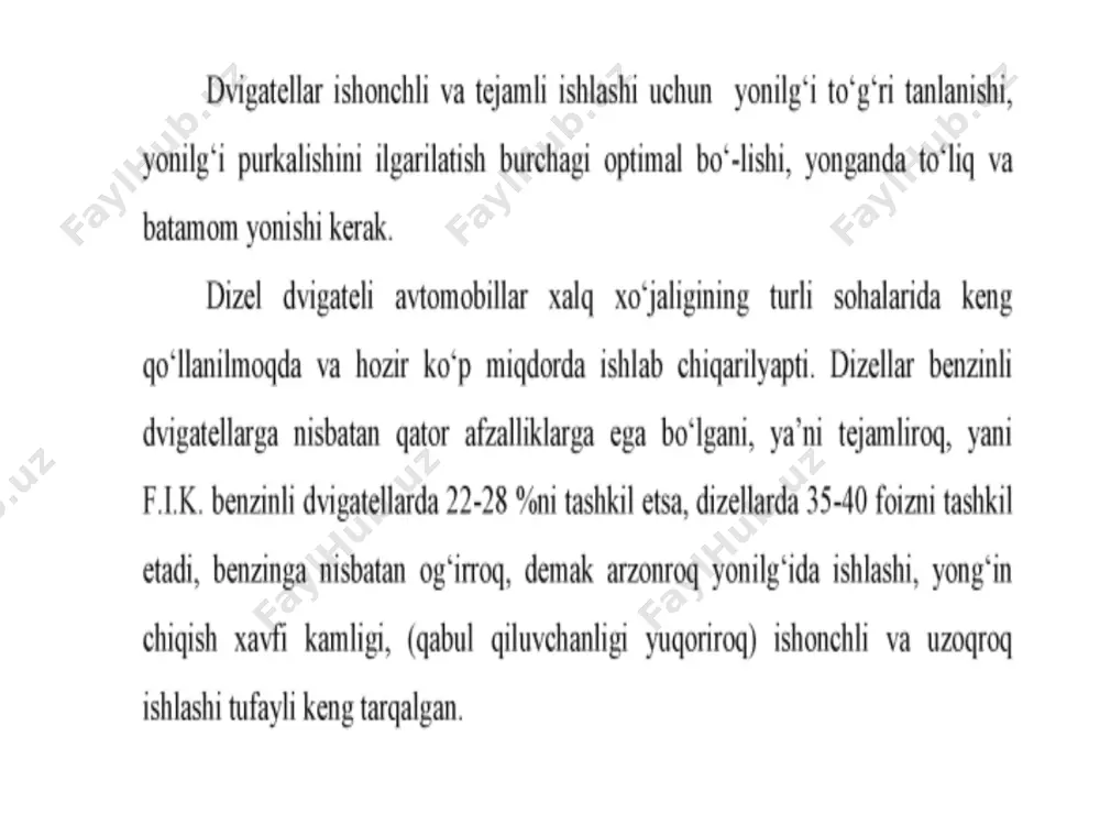 dizel dvigatellari uchun yonilg‘ilar - Page 3