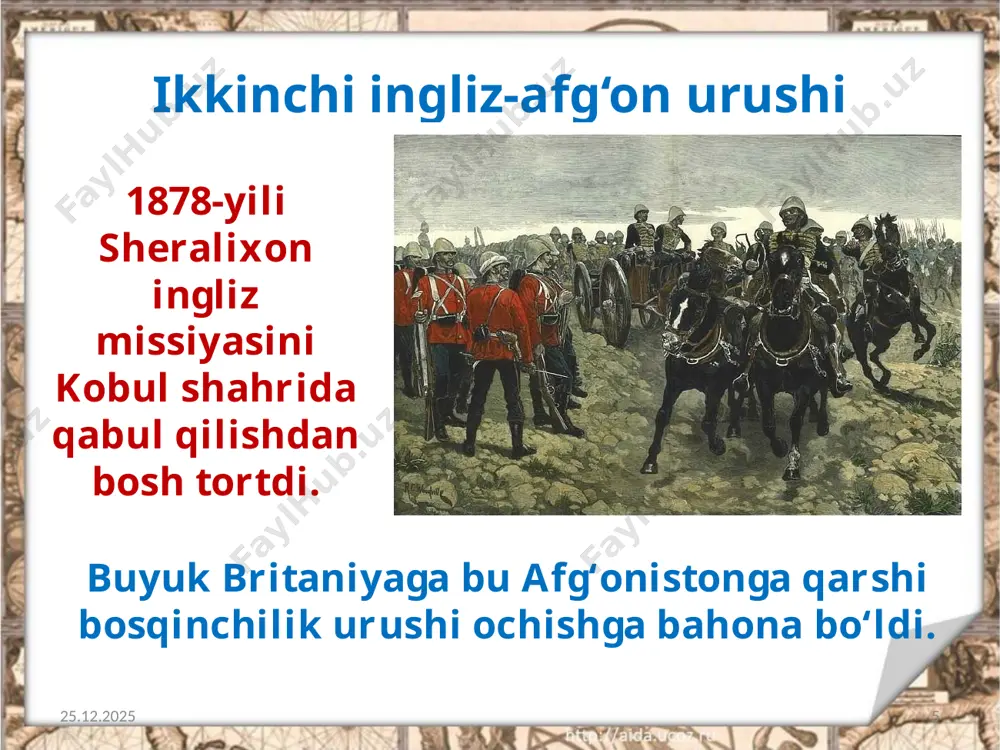 xix asr oxiri — xx asr boshlarida afg‘oniston 9 - sinf - Page 5