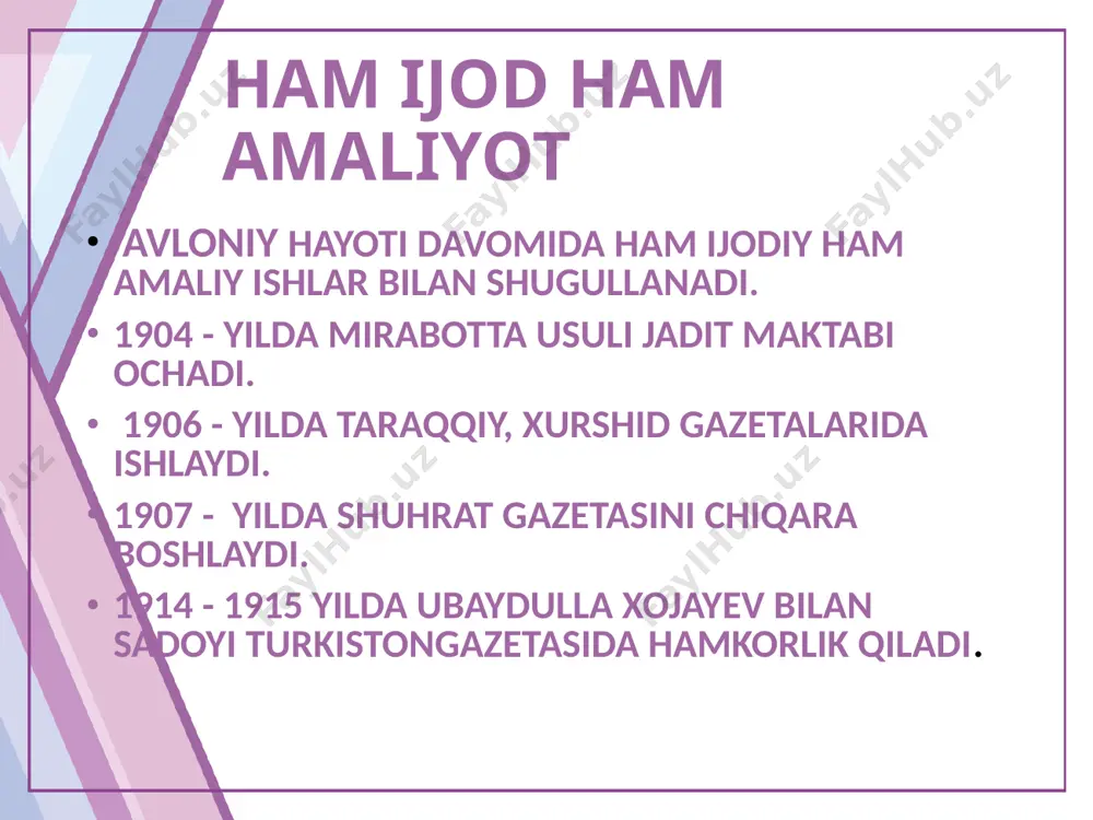 abdulla avloniy: hayoti va ijodi - Page 4