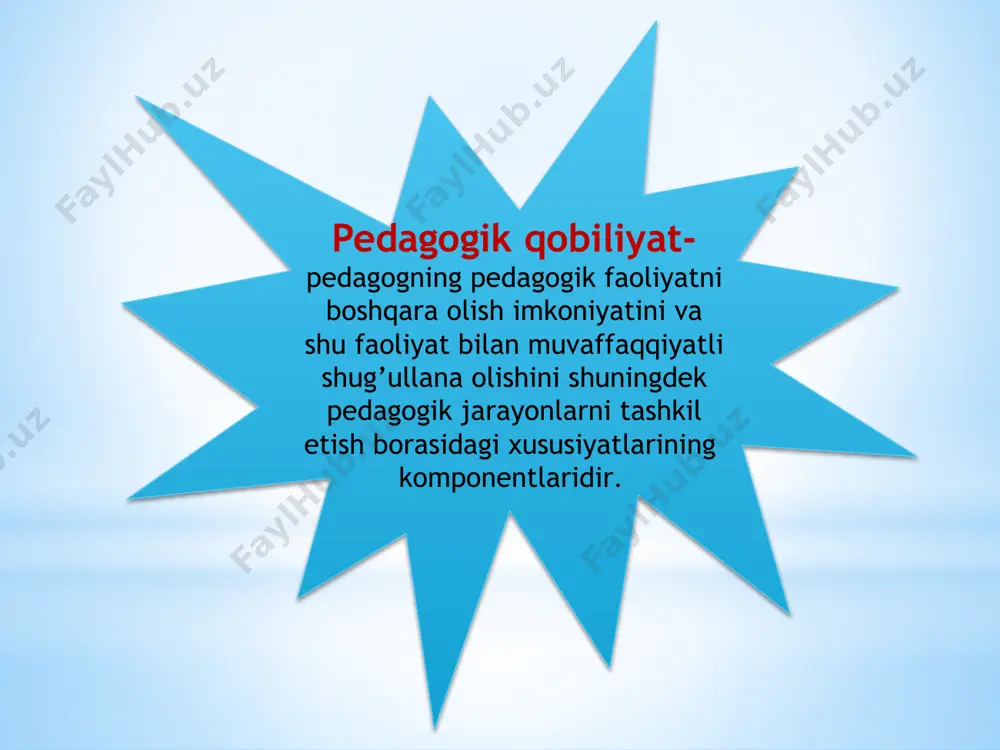 pedagogik mahorat va uning o’qituvchi faoliyatida tutgan o’rni 3 - Page 5