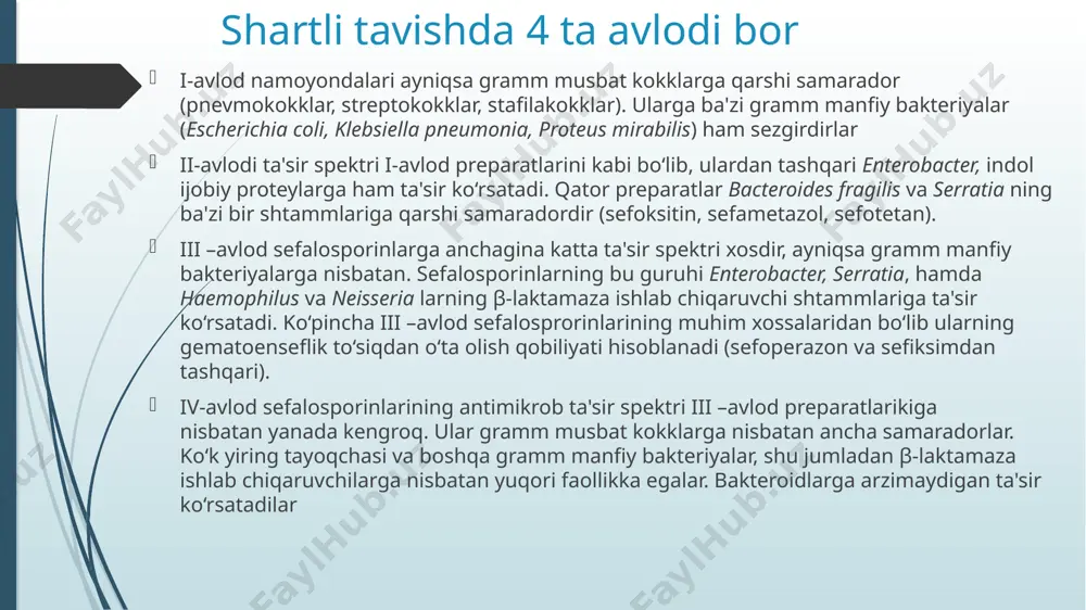 sefalosparinlar yangi avlodi - Page 5