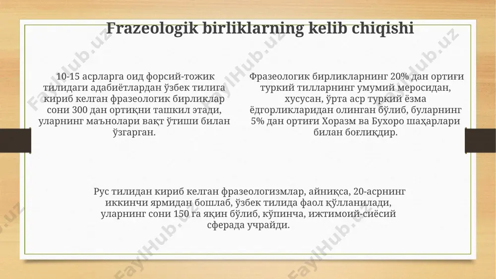 oʻzbek tili frazeologizmlari - Page 4