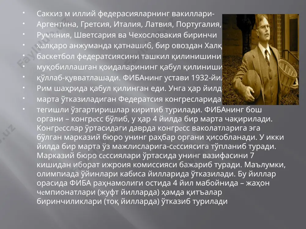 оқликда биринчи белгиланади. биринчи жой 85 см узоқликда ўтказиладиган чизиқ билан чегараланади. бу чизиқ орқасида эни 30 см бўлган бетараф хона жойлашади. иккинчи жой бетараф зона кетида жойлашади ва эни 85 см бўлади. иккинчи жойни белгилаб турган чизиқдан кейин эни 85 см бўлган учинчи жой белгиланади. бу жойларни белгилаш учун ишлатиладиган ҳамма чизиқларнинг узунлиги 10 см ва эни 0,5 см бўлади. бу чизиқлар жарима майдончасининг ён чизиқларига нисбатан перпендикуляр бўлиб, ташқи томондан чизилган бўлиши керак. жарима тўпини ташлаш чизиғи ҳар иккала эн чизиғига параллель ҳолда ўтказилади. унинг узоқ чеккаси эн чизиғининг ички чеккасидан 5,80 м узоқликда туриши ва у 3,60 м узунликда бўлиши керак. унинг ўртаси эса иккала эн чизиқларнинг ўртасини туташтирувчи чизиқда бўлиши лозим. . линия штрафного броска штрафного броска жарима тӯпини ташлаш жойи – бу ӯйин майдонида 1,80 радиусли ярим доира билан ажратиладиган чегараланган зоналардир. уларнинг марказлари жарима тӯпини ташлаш чизиғи ӯртасида жойлашган. бундай ярим доиралар чегараланган зоналарнинг …