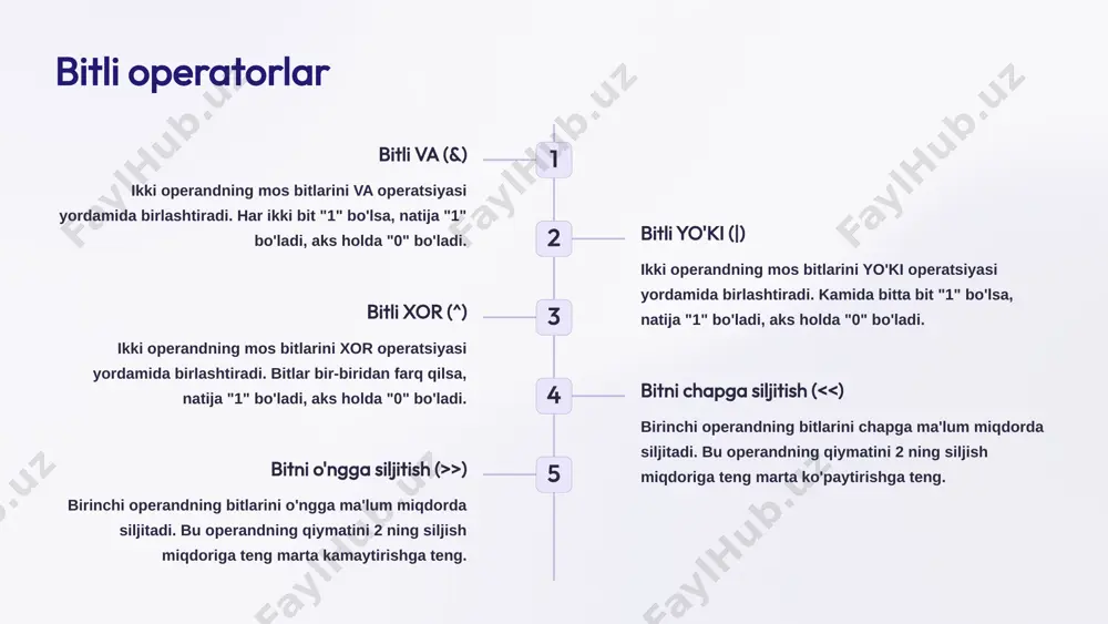 c++ dasturlash tilidagi operatorlar - Page 5